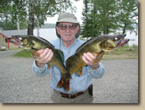 Ontario Canada walleye fishing -- Flint Wilderness Resort